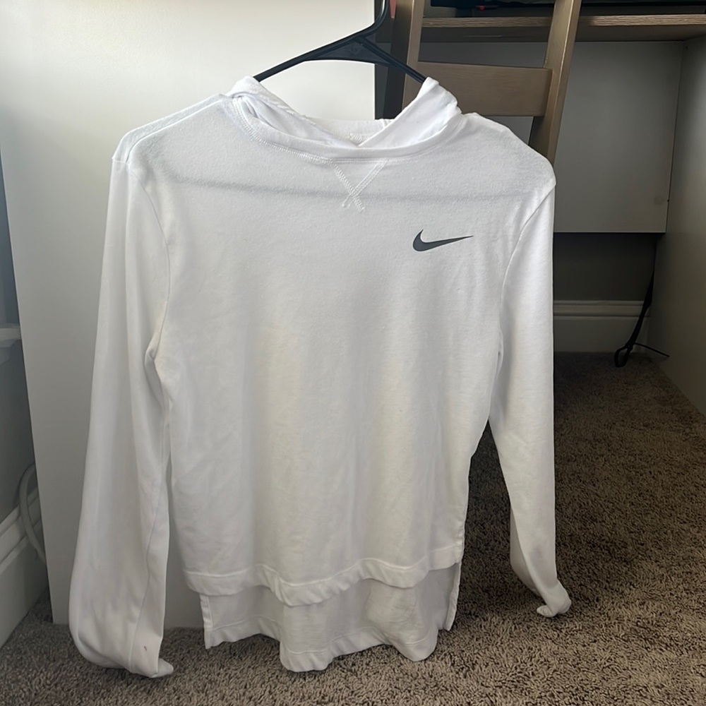 Girls Hooded Dri-Fit Top